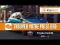 Prise OBD Toyota Yaris III (2011 - ....) - Où trouver mon connecteur OBD2 ?