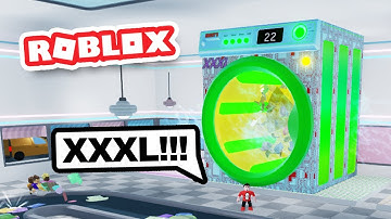 Buying the XXXL WASHING MACHINE in Roblox Laundry Simulator