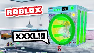 Buying the XXXL WASHING MACHINE in Roblox Laundry Simulator screenshot 5