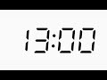 13 Minute Silent Timer - Loud Alarm at End! Workout, Homeschooling, Challenges, Studying, Cooking