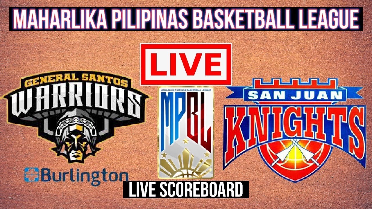 Live GenSan Warriors Vs San Juan Knights Go for Gold MPBL Play by Play Live Scoreboard