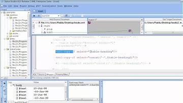 xslt variables at Different Level values fetching from source