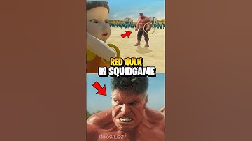 What if Red Hulk was in Squidgame ‼️🤯