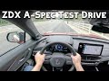 New acura zdx aspec rwd pov test drive