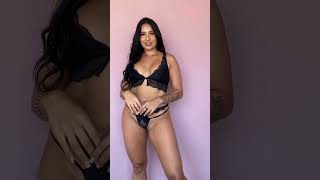Conjunto Sensual Preto Coleção Viva A Vida 2023 Giulia Taffner