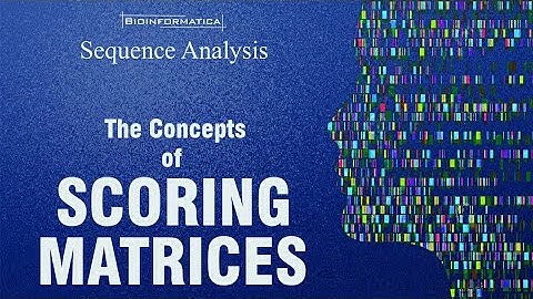 Scoring Matrices: Basic concept of scoring matrices