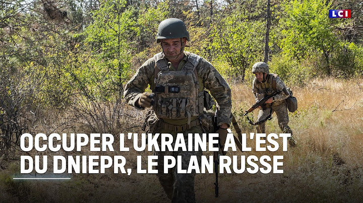 Occuper l'Ukraine à l'est du Dniepr, le plan russe｜LCI