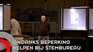 Geldropse Rob En Willie Gaan Ondanks Beperking Helpen In Stembureau