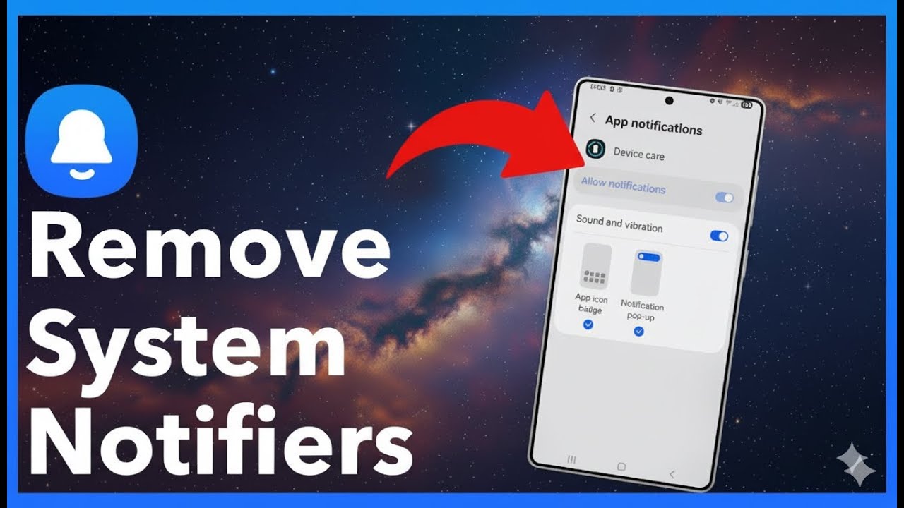 How To Remove Android System Notifications
