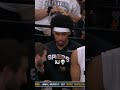 KJ gonna KJ 🤣  #nba #spurs #keldonjohnson