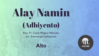Alay Namin [Adbiyento] - C. Marcelo, arr. Cañazares (Alto)