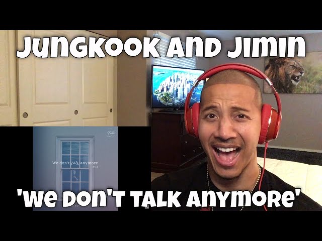 JK and Jimin We don't talk anymore class=