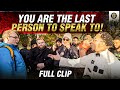 French christian tried the wrong muslim  regret it shamsi speakers corner