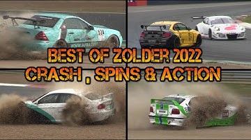 Best of Circuit Zolder 2022: Crash, Spins & Action!