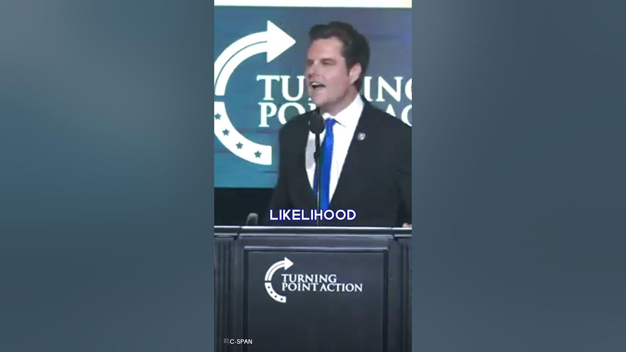 Shocking Matt Gaetz speech resurfaces