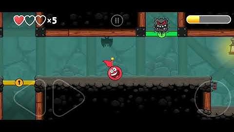 Red Ball 4 level 74 ( Cave Journey ) Walkthrough / Playthrough video.