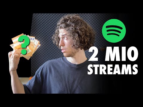 Wie Viel Mir Spotify Für 2 MILLIONEN Streams Zahlt  (Und Wie)