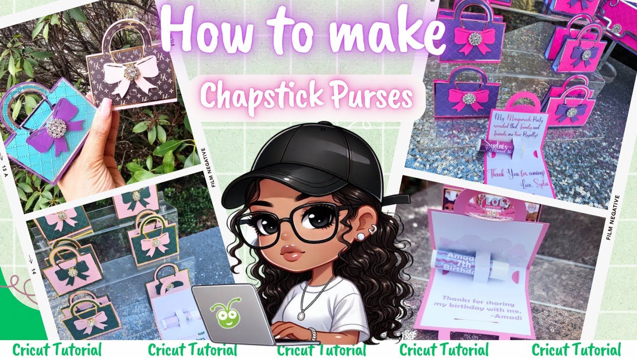 How to make Chapstick Purses with Cricut Design Space