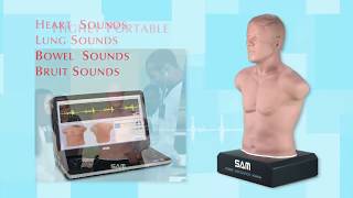 SAM 3G หุ่นฝึกการฟังเสียงในร่างกาย ผู้ใหญ่ ขั้นสูง Cardionics - USA