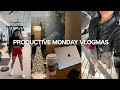 Productive Monday | my leg workout routine, homemade peppermint syrup, working at cafe VLOGMAS DAY 5