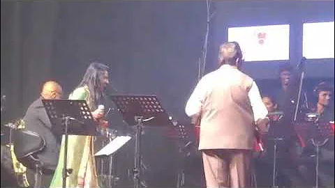 Super singer PRIYANKA singing with spb muthal muthalaka kathal on SPB show at malaysia