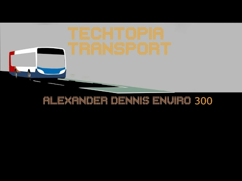 Alexander Dennis Enviro 300 (22576)(SP08DDF) Extreme kick down