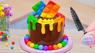 BEST Of Mini Chocolate Cake 🎂 Perfect Miniature Rainbow Chocolate Cake Recipes 💕 Micro Cake Moment