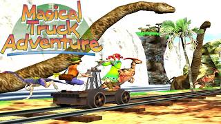 Magical Truck Adventure Dinosaur Land Ending B | Arcade Longplay