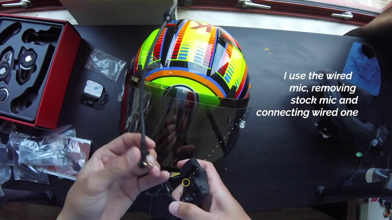 SENA 30K unboxing and installation