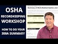 OSHA Recordkeeping Workshop