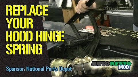 Install Classic Car Hood Springs Episode 231 Autorestomod