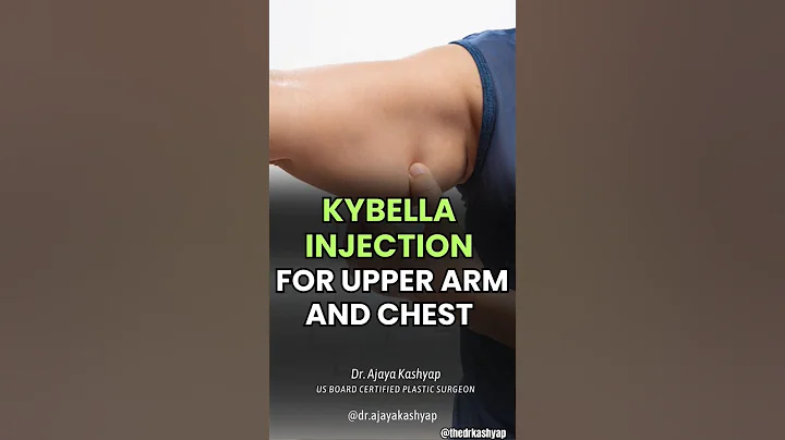 Kybella Injection for Upper Arm and Chest Fat #ytshorts #kybella #plasticsurgeon