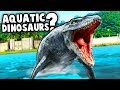 Jurassic World Evolution WATER DINOS!  Should they Add Aquatic Dinosaurs? (Jurassic World Evolution)