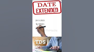 Incometax Return Filing date extension malayalam | TDS Return Filing date extended | ideal infomedia