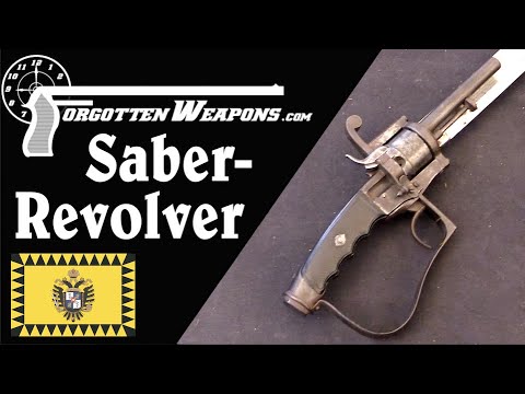 Milanese 7mm Pinfire Saber-Revolver