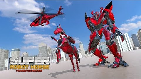 Horse Car Robot Game Robot War