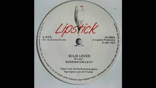 Barrington Levy - Solid Lover - Lipstick 12inch 1985