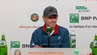 Tennis - Roland-Garros 2024 - Alex De Minaur : \\