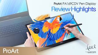 ProArt PA169CDV Pen Display Review Highlights | ASUS