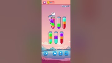 Fun Water Sorting Level 29 Walkthrough Solution Android/iOS