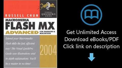 Macromedia Flash MX 2004 Advanced for Windows and Macintosh: Visual QuickPro Guide