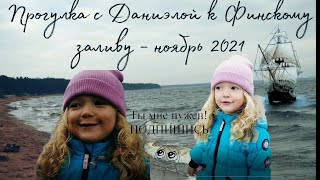 Прогулка Даниэлы По Финскому Заливу | Ноябрь 2021