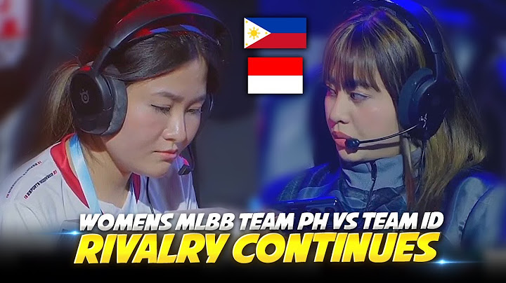 The RIVALRY Continues! Team Philippines vs Team Indonesia Women's MLBB in Asian Esports Games 2024