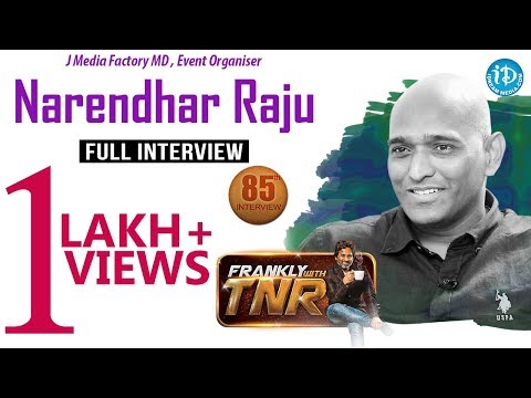 J Media Factory MD, Event Organiser Narendhar Full Interview || Frankly With TNR #85