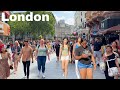 London City Summer Tour | Walking The Streets of Central London West End China Town