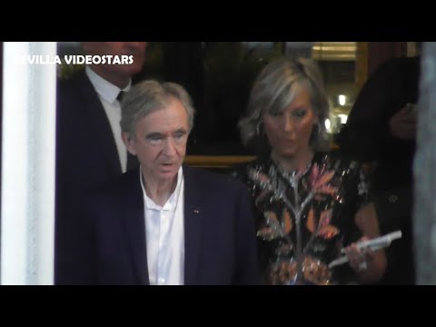 Bernard Arnault ( Chairman Lvmh) @ Sevilla 16 June 2022 doing a