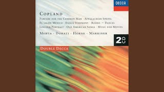 Copland: Appalachian Spring Suite: VII. Variations on a Shaker Hymn "Simple Gifts". Doppio...