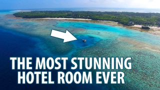 THE MOST STUNNING HOTEL ROOM | The Manta Resort: Underwater Room | Pemba Island