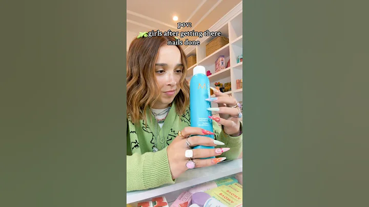pov: girls after getting there nails done… #relatable #nails #girls #newnails