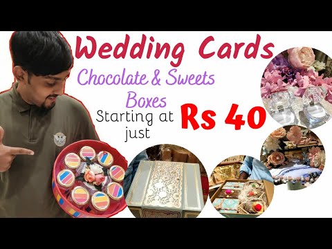 WEDDING BOXES || CHOCOLATE BOXES || DRY FRUITS BOXES || WHOLESALE MARKET || STARTS